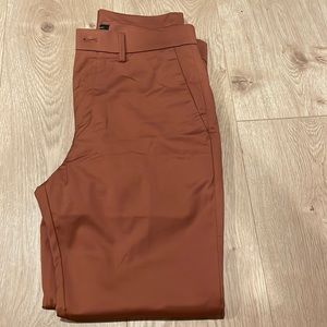 Banana republic slim fit rust orange pants